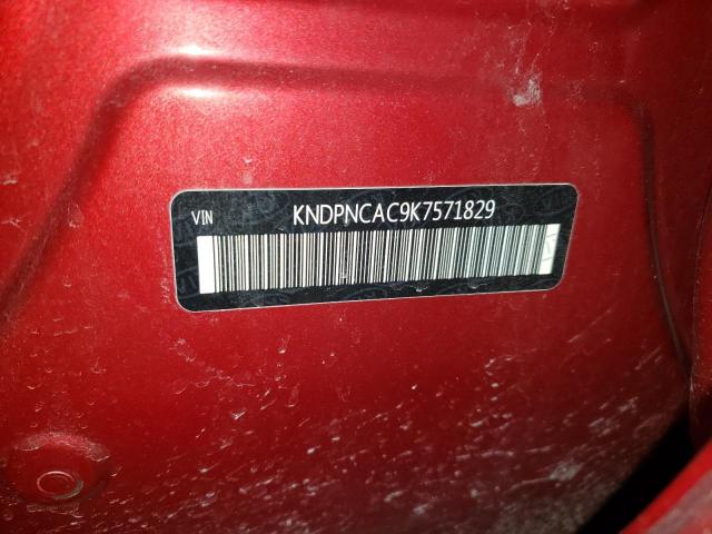 KNDPNCAC9K7571829 KIA Sportage Ex