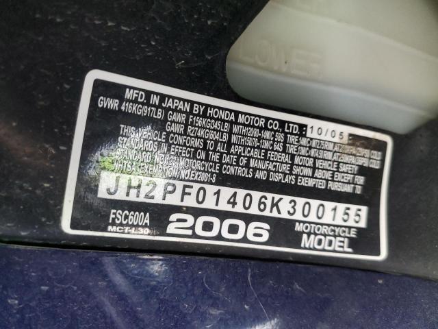 2006 HONDA FSC600 A JH2PF01406K300155