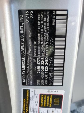 2016 MERCEDES-BENZ C 300 4MAT - 55SWF4KB4GU137774