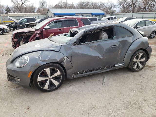 Salvage cars for sale at Wichita, KS auction: 2013 Volkswagen Beetle Turbo