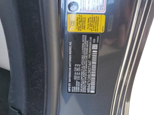 2020 BMW 430I - WBA4Z1C00L5N37447