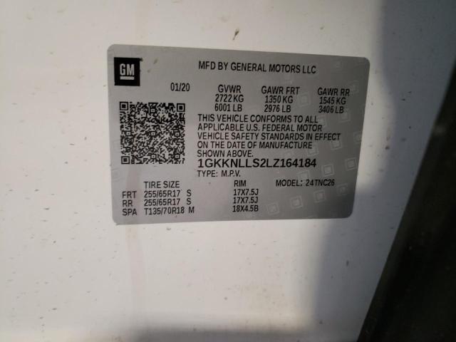2020 GMC ACADIA AT4 - 1GKKNLLS2LZ164184