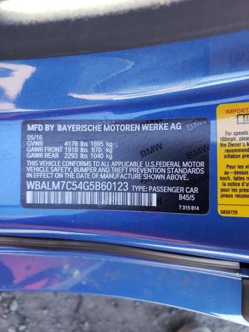2016 BMW Z4 SDRIVE3 - WBALM7C54G5B60123