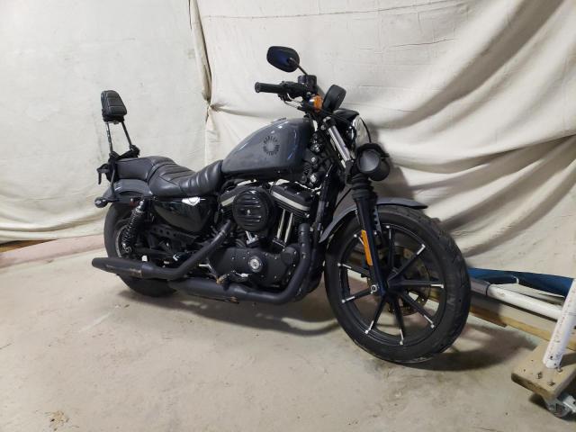 Salvage motorcycles for sale at Warren, MA auction: 2022 Harley-Davidson XL883 N