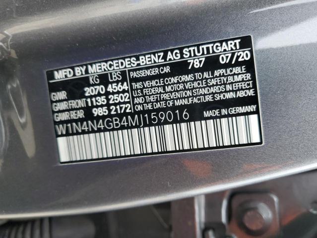 2021 MERCEDES-BENZ GLA 250 - W1N4N4GB4MJ159016