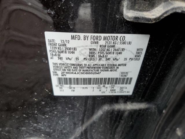 VIN 3FA6P0HD3KR128822 2019 Ford Fusion, SE no.12