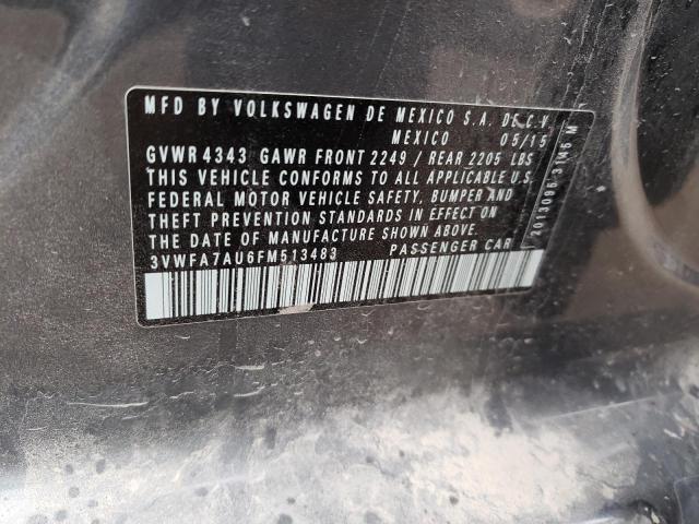 2015 VOLKSWAGEN GOLF SPORT - 3VWFA7AU6FM513483