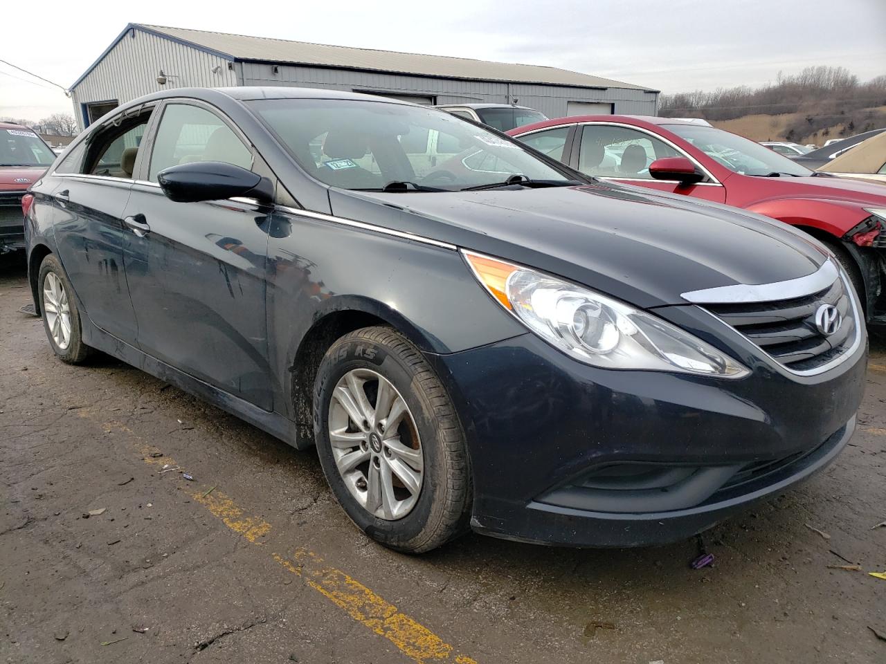 2014 Hyundai Sonata Gls vin: 5NPEB4AC9EH925368