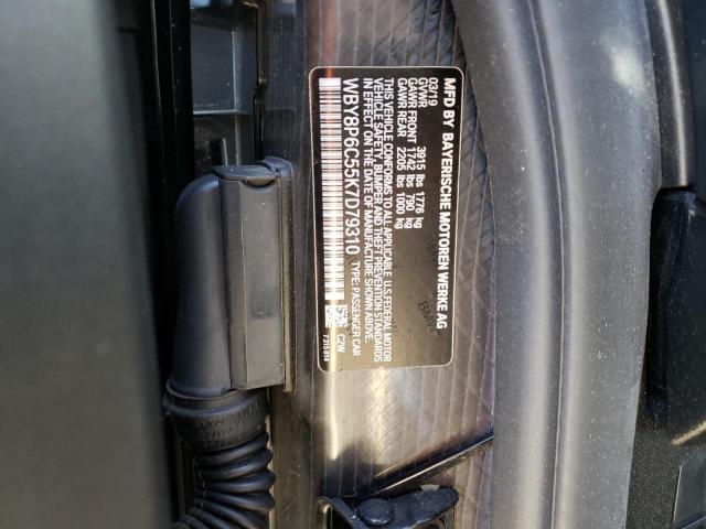 2019 BMW I3 S BEV WBY8P6C55K7D79310