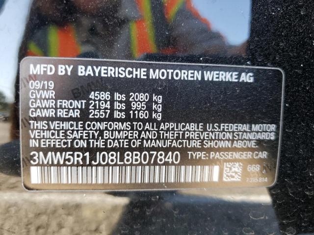 3MW5R1J08L8B07840 BMW 330I