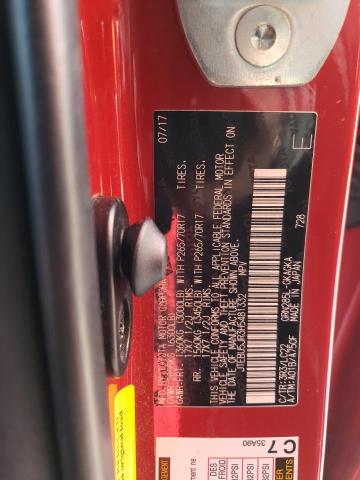 JTEBU5JR3H5481332 Toyota 4runner Sr5/sr5 Premium