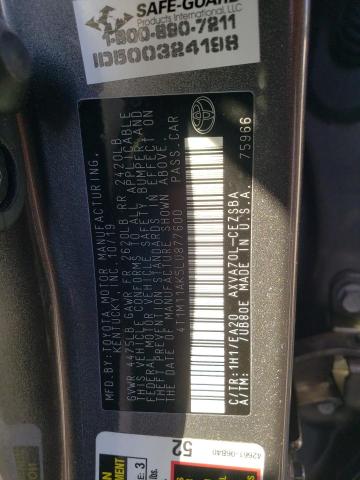 2020 TOYOTA CAMRY SE 4T1M11AK5LU877600