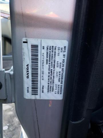 YV1TS94DXY1081419 Volvo S80
