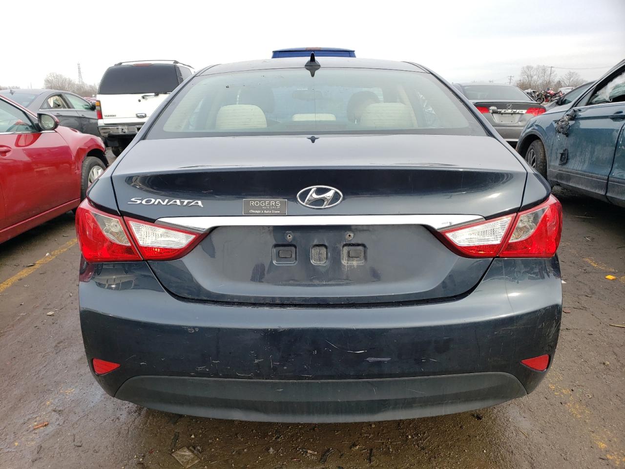 2014 Hyundai Sonata Gls vin: 5NPEB4AC9EH925368