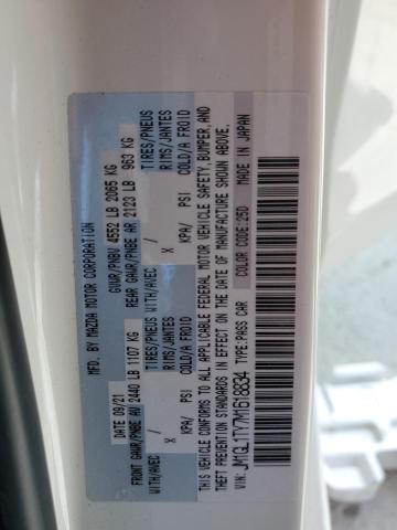 2021 MAZDA 6 GRAND TO JM1GL1TY7M1618834