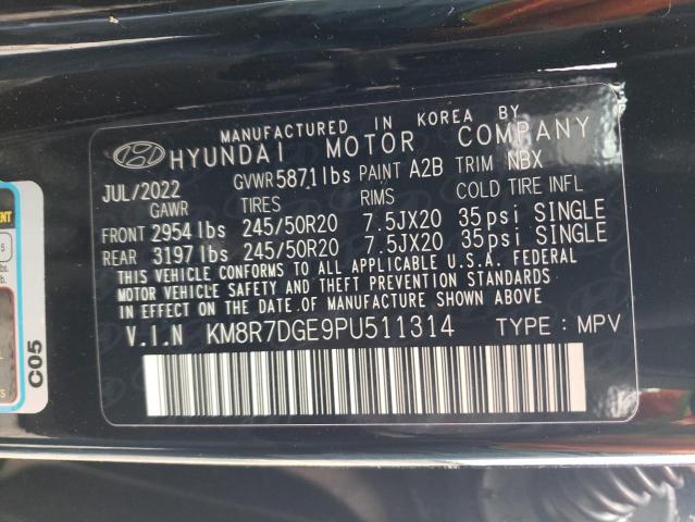 2023 HYUNDAI PALISADE C - KM8R7DGE9PU511314