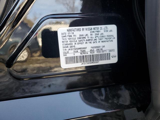 2019 INFINITI Q50 LUXE JN1EV7AR2KM550697