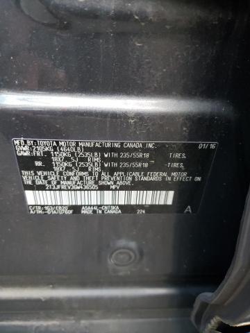 2016 TOYOTA RAV4 SE - 2T3JFREV3GW436505