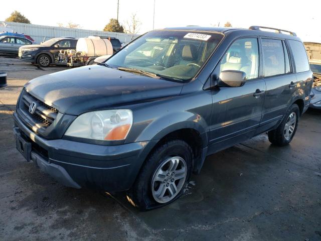 2004 Honda Pilot Exl VIN: 2HKYF18514H521308 Lot: 40274233