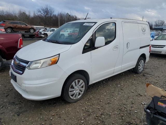 Salvage cars for sale from Copart Memphis, TN: 2015 Chevrolet City Express LS
