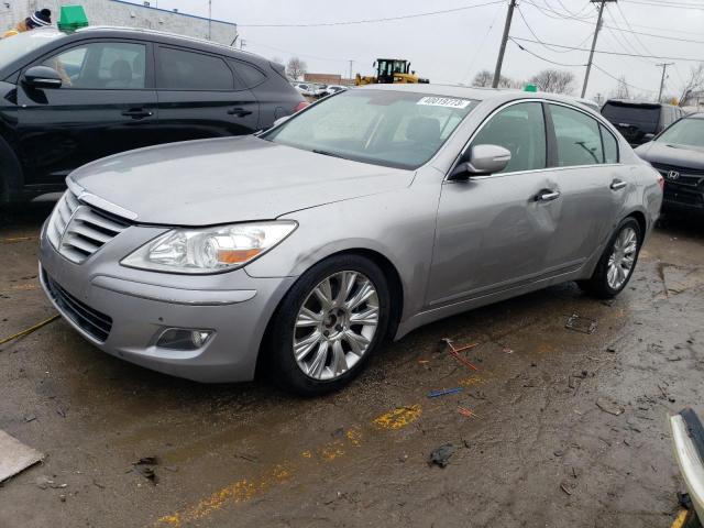 Salvage cars for sale from Copart Chicago Heights, IL: 2009 Hyundai Genesis 3.8L