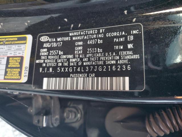 5XXGT4L37JG216236 KIA Optima Lx