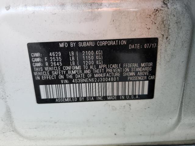 4S3BNEN62J3004801 Subaru Legacy 3.6r Limited