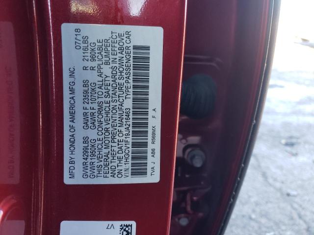 2018 HONDA ACCORD LX - 1HGCV1F19JA216463