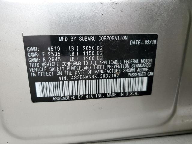4S3BNAN6XJ3032192 Subaru Legacy 2.5i Limited