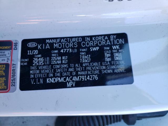 KNDPMCAC4M7914276 KIA Sportage Lx