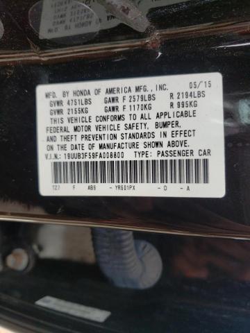 19UUB3F59FA008800 Acura TLX TECH