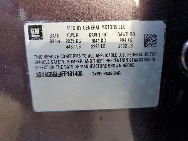 2015 CHEVROLET MALIBU 1LT - 1G11C5SL9FF181498