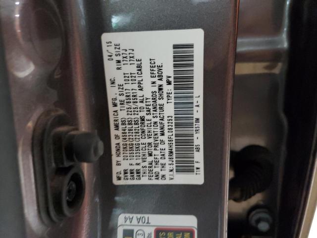 2015 HONDA CRV 5J6RM4H56FL063253