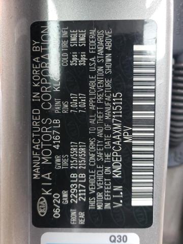 KNDEPCAAXM7115115 KIA Seltos Lx