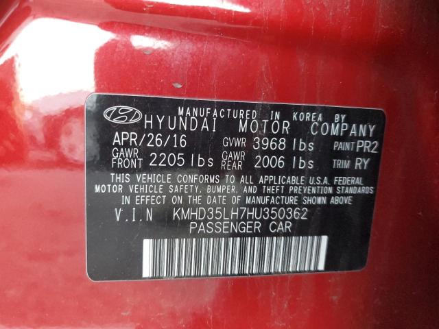 2017 HYUNDAI ELANTRA GT - KMHD35LH7HU350362