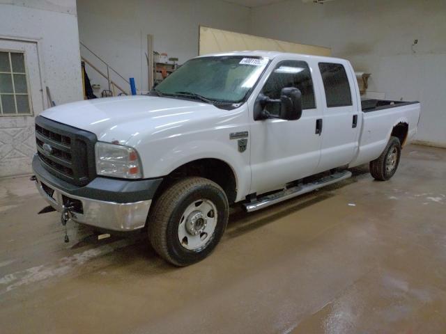 Salvage cars for sale from Copart Davison, MI: 2007 Ford F250 Super Duty