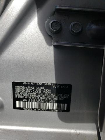 JF1GE6A67AH513468 Subaru Impreza 2.5i