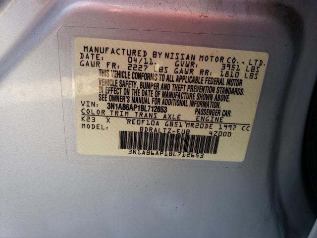 3N1AB6AP1BL712653 Nissan SENTRA 2.0