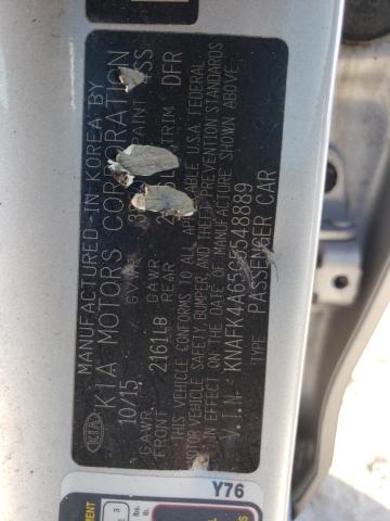 KNAFK4A65G5548889 KIA FORTE LX