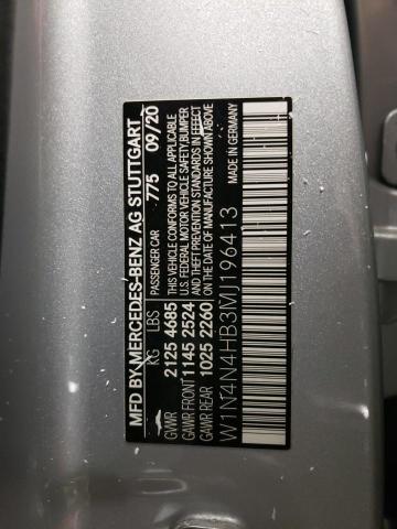 W1N4N4HB3MJ196413 Mercedes-Benz Gla 250 4matic