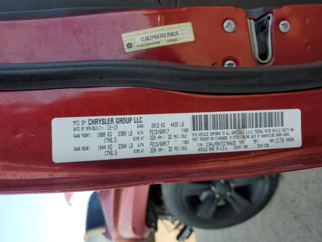1C4NJPBA7ED704035 Jeep Patriot Sport