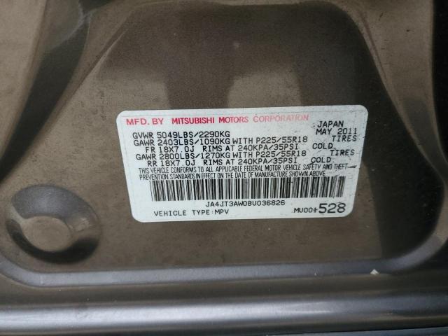 2011 MITSUBISHI OUTLANDER, JA4JT3AW0BU036826 - 13