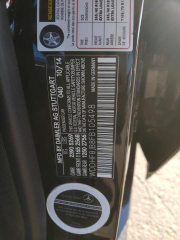 2015 MERCEDES-BENZ E 350 4MAT - WDDHF8JB8FB105498