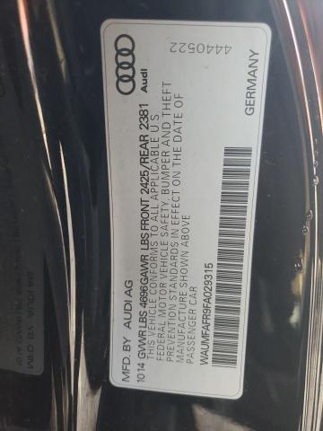 2015 AUDI A5 PREMIUM - WAUMFAFR9FA029315