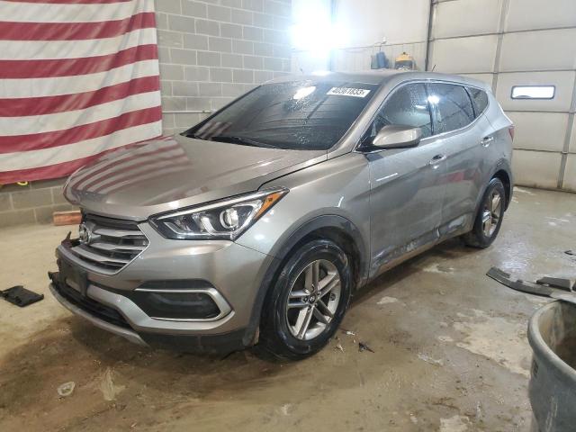 Salvage cars for sale from Copart Columbia, MO: 2018 Hyundai Santa FE Sport