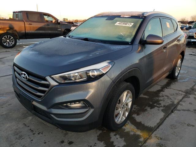 Salvage cars for sale at Grand Prairie, TX auction: 2016 Hyundai Tucson Limited