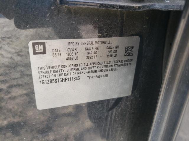 2017 CHEVROLET MALIBU LS - 1G1ZB5ST5HF111845