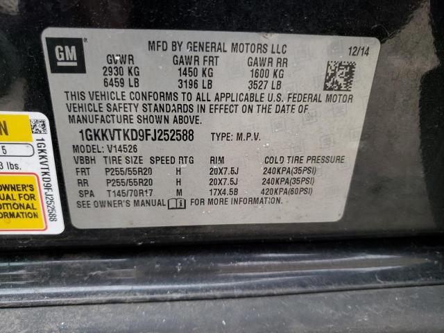1GKKVTKD9FJ252588 GMC ACADIA DEN