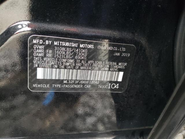 2019 MITSUBISHI MIRAGE G4 - ML32F3FJ6KHF12042