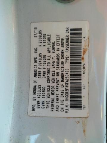 2015 HONDA ACCORD LX - 1HGCR2F35FA253450